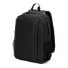 LIVERPOOL. Laptop-Rucksack aus recyceltem 600D Polyester, 15" Schwarz | ohne Werbeanbringung | Nicht verfügbar | Nicht verfügbar | Nicht verfügbar
