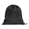 PEMBA. Turnbeutel aus 190T Polyester aus recyceltem (100% rPET) Schwarz | ohne Werbeanbringung