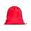 PEMBA. Turnbeutel aus 190T Polyester aus recyceltem (100% rPET) Rot