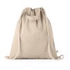 RISSANI. Tragetasche/Turnbeutel (2in1) aus recycelter Baumwolle (70%) und polyester (30% rPET) (140 g/m²) Natur | ohne Werbeanbringung | Nicht verfügbar | Nicht verfügbar | Nicht verfügbar