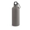 COLLINA. Aluminiumflasche mit Karabiner 540 ml Dunkelgrau