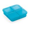 ROBERTS. Tablettenbox mit 4 Fächern Hellblau