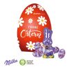 Werbe-Osterei mit Schokoladenmischung von Milka bunt | ohne Werbeanbringung