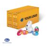 3D Präsent "Container" Ostern mit Lindt Schokoladenmischung bunt | ohne Werbeanbringung | Klett