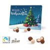 Tisch-Adventskalender mit Brandt Knusperkugeln bunt | ohne Werbeanbringung
