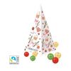Adventskalender "Weihnachtspyramide" Mit Fairtrade® Schokolade bunt | ohne Werbeanbringung
