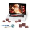 Adventskalender Laptop "Classic Exklusiv" bunt | ohne Werbeanbringung