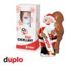 duplo Weihnachtsmann bunt | ohne Werbeanbringung