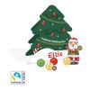 Präsent Tannenbaum mit Fairtrade® Schokolade bunt | ohne Werbeanbringung