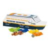 3D Präsent "Schiff" mit Lindt Minis und Nikolaus bunt | ohne Werbeanbringung | Fairtrade® Schokolade