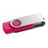 CLAUDIUS 8GB. USB-Stick 8 GB mit Metallclip Rosa | ohne Werbeanbringung