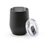 Tigris Reisebecher recy.Edelstahl, 320 ml. Doppelwandig mit Deckel Schwarz | ohne Werbeanbringung | Nicht verfügbar | Nicht verfügbar | Nicht verfügbar