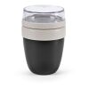 Rembrandt 800 Thermobehälter recy.Edelstahl, 760 ml. Mit 2 Fächern Schwarz | ohne Werbeanbringung | Nicht verfügbar | Nicht verfügbar | Nicht verfügbar