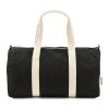 Zurich Sporttasche 30L aus recy. Baumwolle und recy. PET, 330g/m² Schwarz