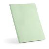 Bronte A4 Notizbuch.Softcover und Kartoneinband. FSC-zertifiziertes Papier Pastelgrün | ohne Werbeanbringung | Nicht verfügbar | Nicht verfügbar | Nicht verfügbar