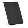 Dumas A5 Notizbuch aus recy.PU.Hardcover.70g/m². 160 Seiten, FSC®-zertifiziert Schwarz