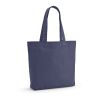 Aconcagua Einkaufstasche recy.Baumwolle (280 g/m²). Mit Bodenfalte Marineblau