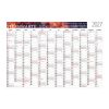Wandplaner Cosmos 841 × 594 mm Jan. – Dez. Weiß | DIN A1 (841 × 594 mm) | ohne Werbeanbringung | nein (plano)