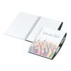 Notizbuch Spiralbindung Pen-Book Stiftschlaufe Titel individuell bedruckt DIN A5 | Winkelkaro