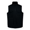 Gefütterte Unisex-Weste aus Baumwoll-Polyester-Mischgewebe, 430 g/m² schwarz | M | Nicht verfügbar | Nicht verfügbar | Nicht verfügbar