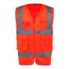 Warnweste mit Reißverschluss, 120 g/m² orange | S | Nicht verfügbar | Nicht verfügbar