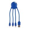2087 | Xoopar Octopus Charging cable Blau Weiss