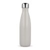 Sagaform Nils Stahlflasche Pulverbeschichtet 500ml Beige | Gravur | Vorderseite | 65 mm x 100 mm | Nicht verfügbar