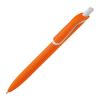 Kugelschreiber Click-Shadow Soft-Touch Hergestellt in Deutschland Orange | 3D Digitaldruck | 90° unter dem Clip | 50 mm x 6 mm | Nicht verfügbar