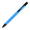 Alicante Soft Touch R-AL schwarze Tinte Hellblau-Schwarz | Gravur | in Verlängerung vom Clip | 50 mm x 8 mm | Nicht verfügbar