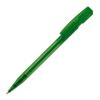 Kugelschreiber Nash Transparent Grün-Grün | 1-farbiger Siebdruck | 180° vom Clip | 45 mm x 25 mm | Nicht verfügbar
