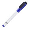 Whiteboard-Marker mit Magnet und Wischer Blau Weiss | ohne Werbeanbringung | Nicht verfügbar | Nicht verfügbar
