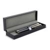 Metallstift und Rollerball-Stift im Set in Geschenkbox Gewehrmetall  dunkel-Gewehrmetall  dunkel | ohne Werbeanbringung | Nicht verfügbar | Nicht verfügbar | Nicht verfügbar