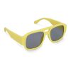 Bastian Sonnenbrille UV400 Hellgelb | 1-farbiger Tampondruck | 1 cm vom linken Scharnier | 50 mm x 15 mm