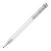 Kugelschreiber Ingeo TM Pen Clear Transparent Transparent | 1-farbiger Siebdruck | in Verlängerung vom Clip | 45 mm x 25 mm | Nicht verfügbar