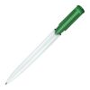 Kugelschreiber S40 Colour hardcolour Weiss-Grün | 1-farbiger Tampondruck | 90° vom Clip | 40 mm x 8 mm | Nicht verfügbar