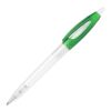 Kugelschreiber Bio-S! Clear Transparent Grün | 1-farbiger Siebdruck | 90° vom Clip | 40 mm x 25 mm | Nicht verfügbar