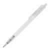 Kugelschreiber Kuma Transparent Weiss-Weiss | 1-farbiger Siebdruck | in Verlängerung vom Clip | 45 mm x 25 mm | Nicht verfügbar