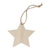 Sternförmiges Weihnachtsornament aus Holz  Natur | ohne Werbeanbringung | Nicht verfügbar | Nicht verfügbar