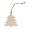 Baumförmiges Weihnachtsornament aus Holz Natur | ohne Werbeanbringung | Nicht verfügbar | Nicht verfügbar