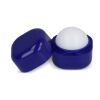Kubischer Lippenpflegestift aus recyceltem ABS Blau Weiss
