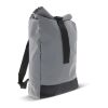 Reflektierender Rolltop-Rucksack 26x13x50cm schiefergrau | ohne Werbeanbringung | Nicht verfügbar | Nicht verfügbar | Nicht verfügbar