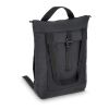 rPET 600D Navi Laptop-Rucksack 36 x 40 x 10 cm Schwarz | Digital Transferdruck | Vorderseite | 180 mm x 190 mm