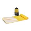 R-PET-Schnelltrocknungshandtuch 40 × 80 cm mit Beutel, Sublimationsdruck. Gelb | ohne Werbeanbringung | Nicht verfügbar | Nicht verfügbar