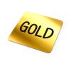 Vinyl Sticker Quadrat 50x50mm Gold | 1-farbiger Digitaler Aufkleber | Seite 1 | 50 mm x 50 mm | Nicht verfügbar