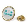 Metall Pin Ø20mm Gold | ohne Werbeanbringung | Nicht verfügbar | Nicht verfügbar | Nicht verfügbar