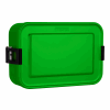 SIGG Lunchbox Plus S Flat grün-schwarz | ohne Werbeanbringung