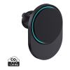 PowerCruze magnetischer 15W Autohalter aus RCS rec. ABS schwarz | ohne Werbeanbringung | Nicht verfügbar | Nicht verfügbar