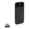 Turbopack 10000mAh Powerbank mit integr. Kabeln aus RCS rABS schwarz | ohne Werbeanbringung | Nicht verfügbar | Nicht verfügbar