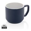 Moderne Keramiktasse blau | ohne Werbeanbringung | Nicht verfügbar | Nicht verfügbar