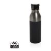 Duoloop einwändige Trinkflasche aus RCS rec. Stahl 780ml schwarz